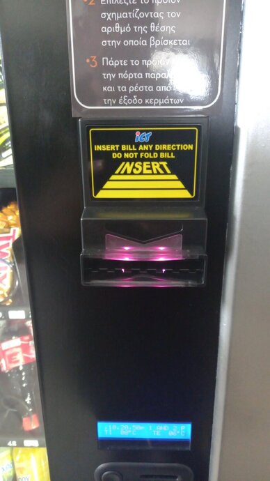 ICT Bank note reader
